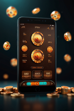 Smartphone met Gqbet casino-app